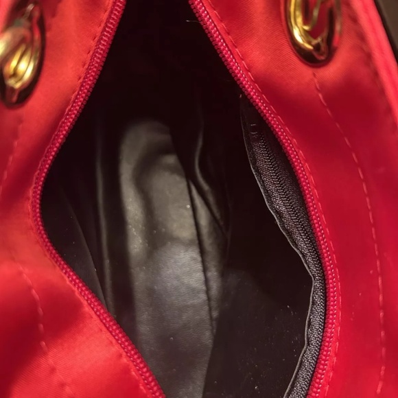 Vintage Handbag 2007 New Never Used Red Unbranded - Picture 5 of 5